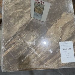 Brown Stone 24” x 24” Porcelain Tile - $1.29 s/f