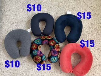 Travel  neck  pillows  -  $10  each