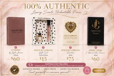Women’s authentic perfumes