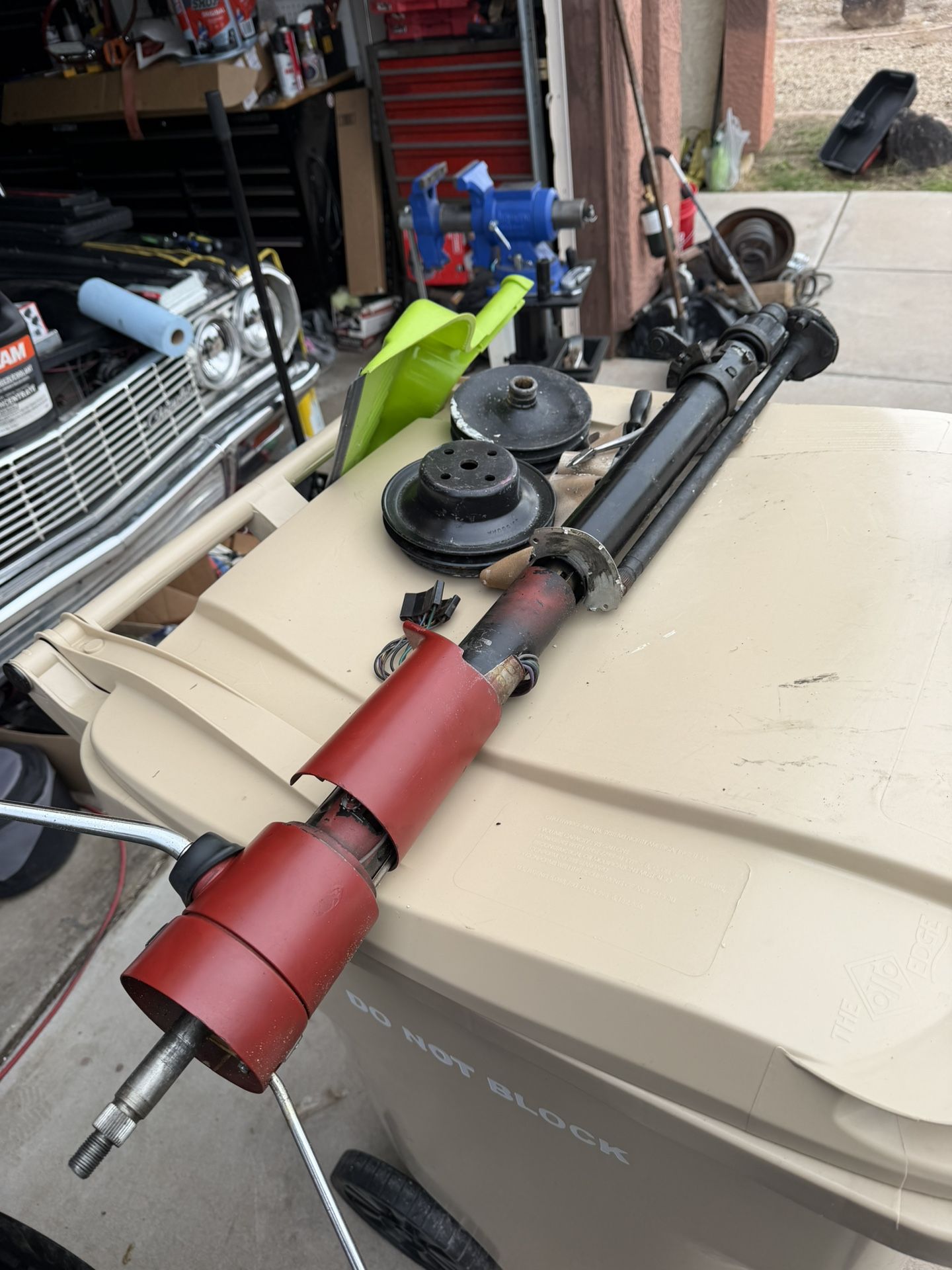 64 Impala Full Steering Column 