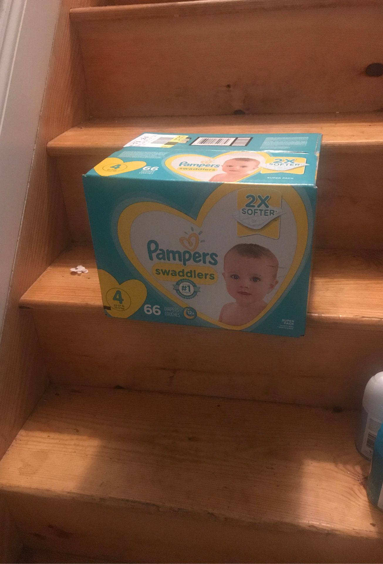 Pamper diapers