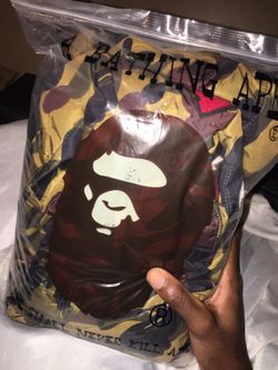 Bape Camo Parka bomber jacket