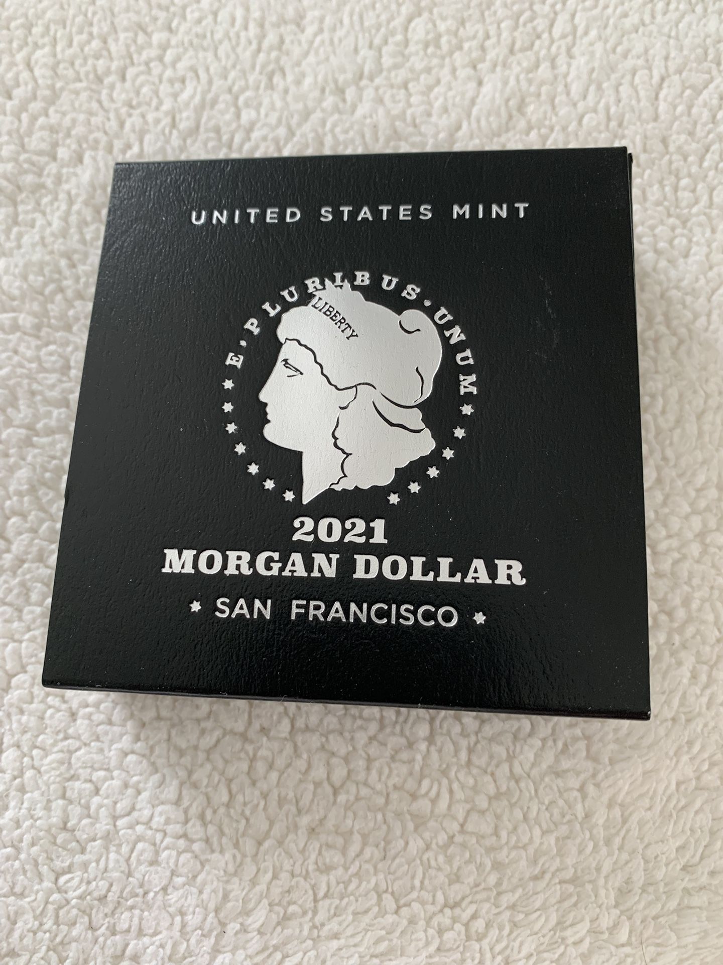 2021 Morgan Silver Dollar San Francisco w/ COA BU