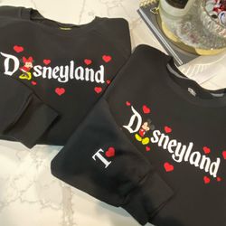 Disneyland His And Hers Sweatshirts 