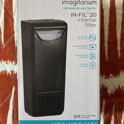 Fish tank filter internal filter