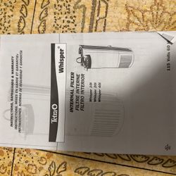 Tetra Whisper Filters