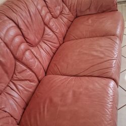 Leather Sofa Bed