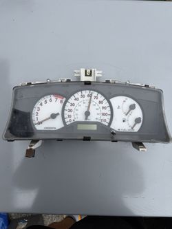 OEM Instrument Gauge Cluster – White Face Speedometer