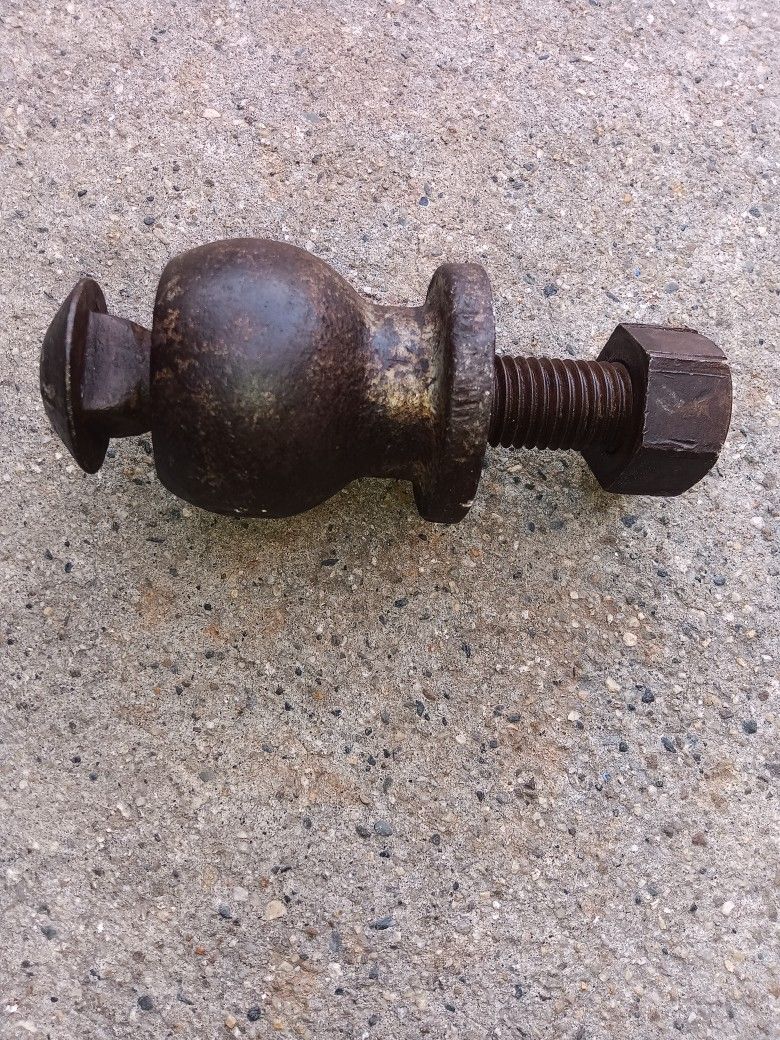 Vintage 2 Inch Ball Hitch Towing Tool Tools