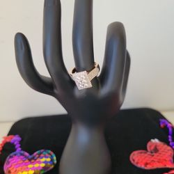 Anillo 18k Gold Plated Alta Calidad 