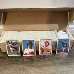 1982 Fleer Baseball Complete Set 1-660 NM -MT🔥