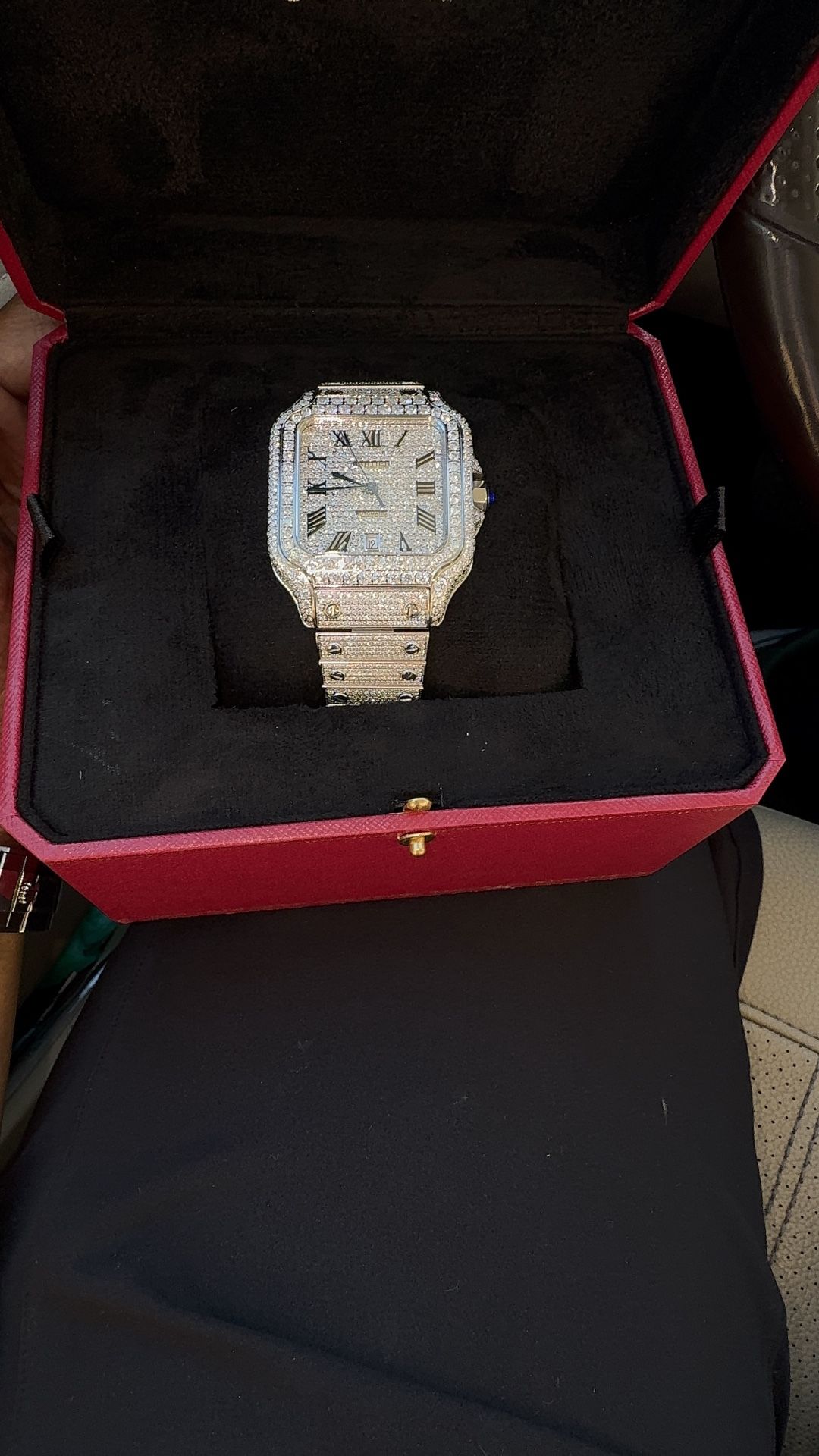 25 CTW Moissanite Watch (VVS) 