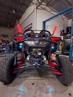 Can am Maverick R Wheels tires Audio accessories lights triple X seats whips street-Legal kits installs. (we Finance)