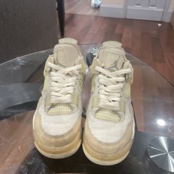 Nike Air Jordan 4 Retro Off-White Sail (Used)