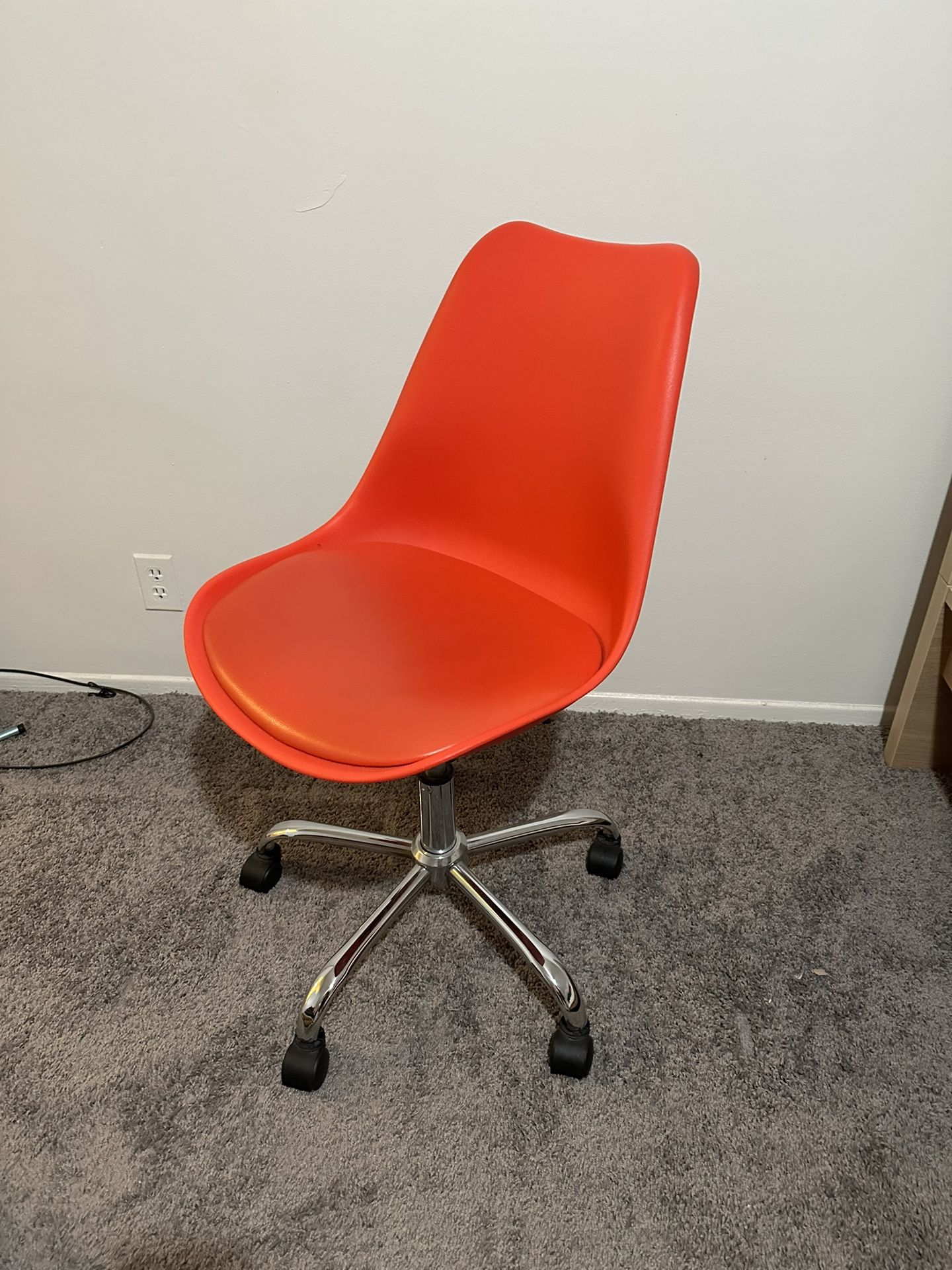 Red Orange Office Chair