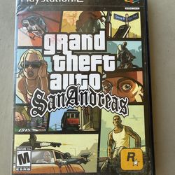 Grand Theft Auto San Andreas PS2 PAL *Manual No Map*