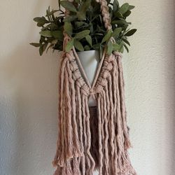 Hanging Macrame Plant Holder