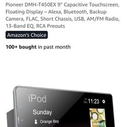 Pioneer DMH-T450EX  Brand New in Box