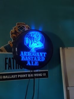 "Arrogant Bastard Ale" Light