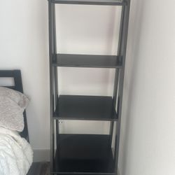 Black Tiered Shelf
