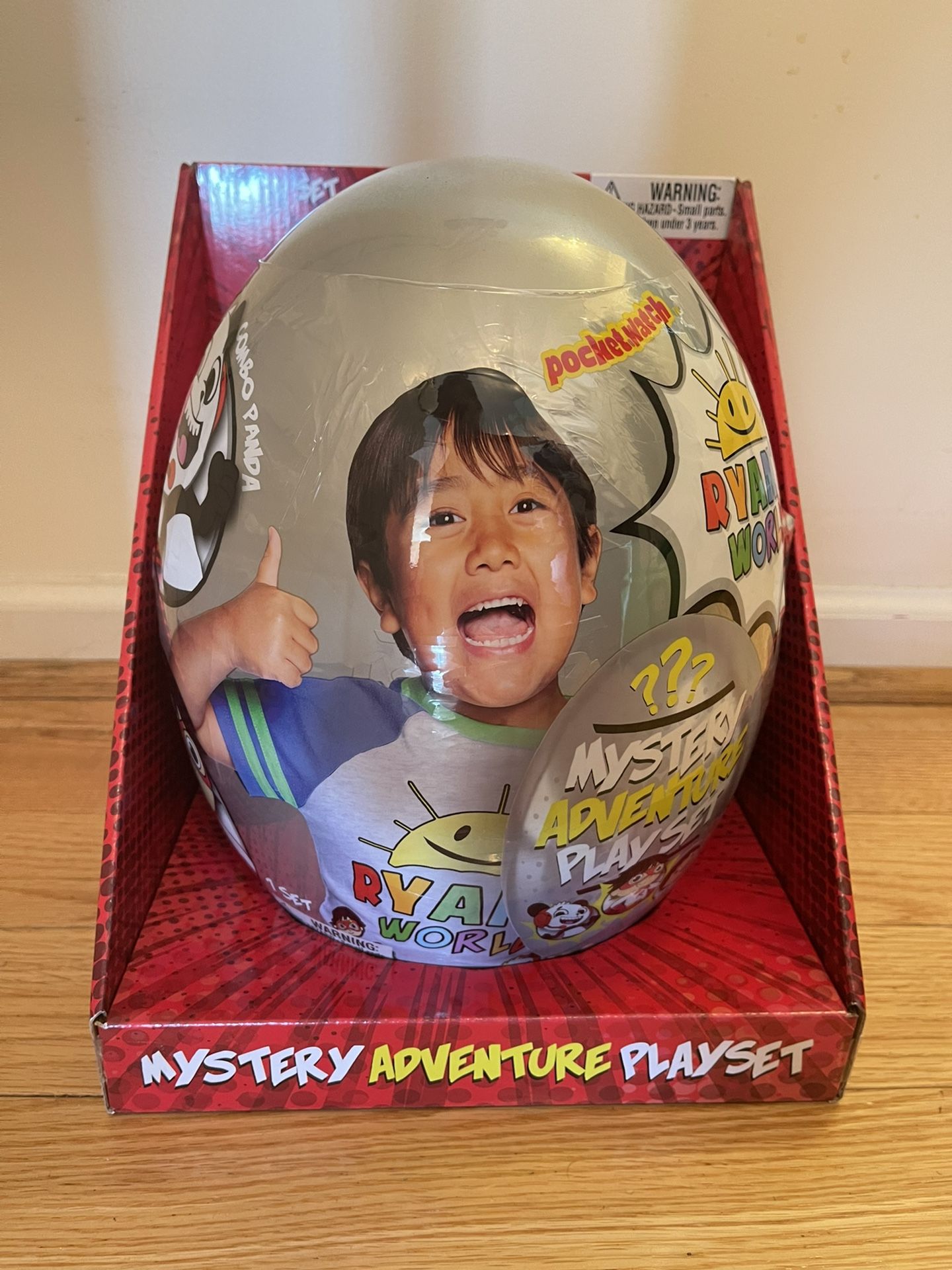 Ryan’s World Mystery Adventure Silver Egg