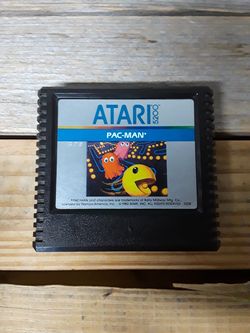 Atari 5200 pac-man game and instruction manual