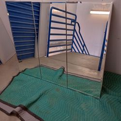 Glass Medicine Cabinet New Open Box