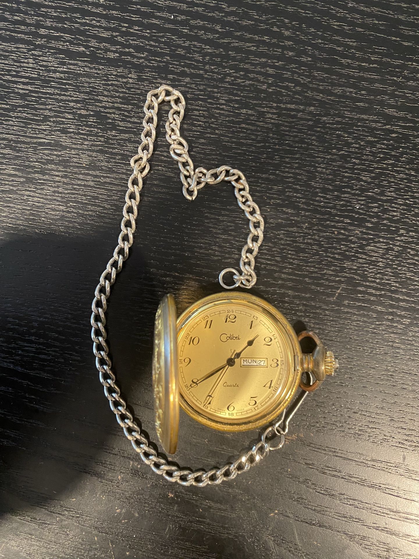 Swiss gold-plated Colibri watch