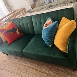 Green Sofa Bed