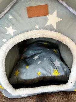 Wash able small dog bed
