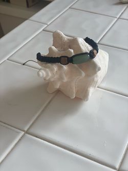 Men’s Gemstones  Crystal Healing Macrame Bracelet