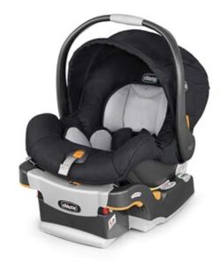 KeyFit ClearTex Infant Car Seat - Black