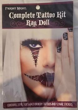 Fright Night Complete Tattoo Kit – Rag Doll