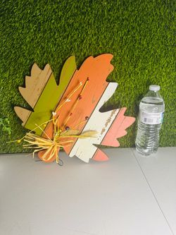 Fall leave decor!