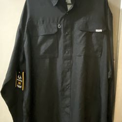 RealTree Black Long Sleeved Fishing Shirt 