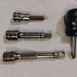 Snap-On 3/8" Extension's, Screwdriver, & Hex Socket 