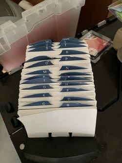 Large Rolodex - FREE