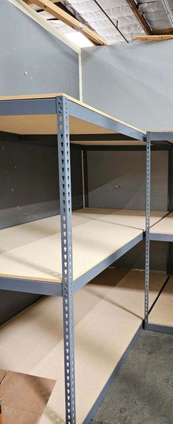 Warehouse Shelving 96 in W x 48 in D 3 Tier Storage Rack Stronger Than Homedepot Lowes And Costco Delivery Available