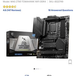 Mag Z790 Tomahawk DDr4 Wifi 