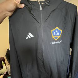 Official LA Galaxy Staff Training Windbreak 