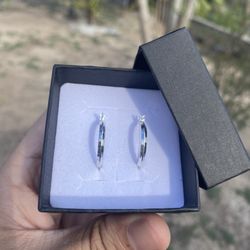 Sterling Silver Women’s Hoop Earrings