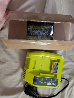 [Brand New] Ryobi 4ah 40v Battery + Fast Charger