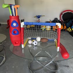 Kids Soccer, Golf & Baseball Bat 