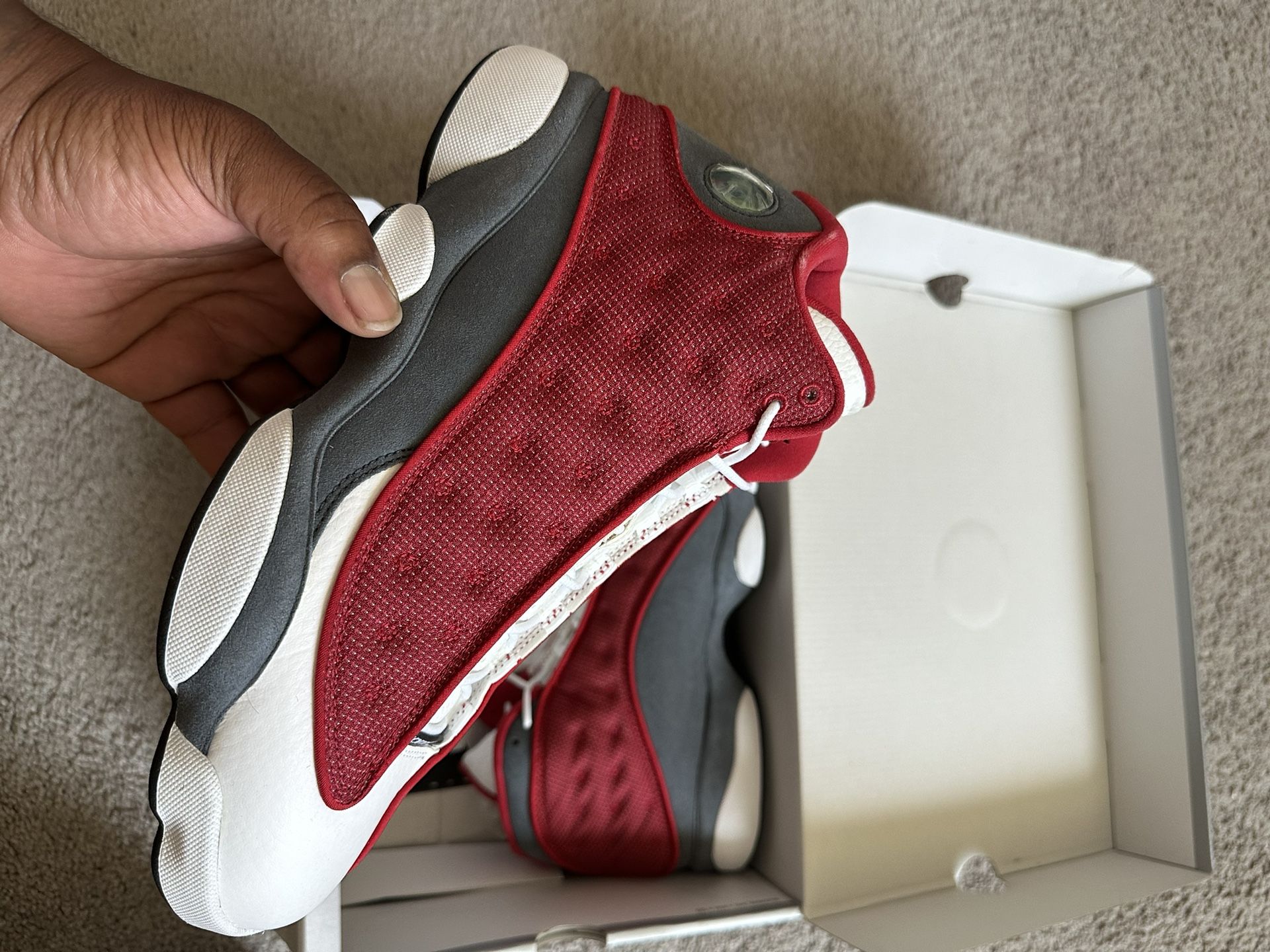 Air Jordan 13s Red Flint