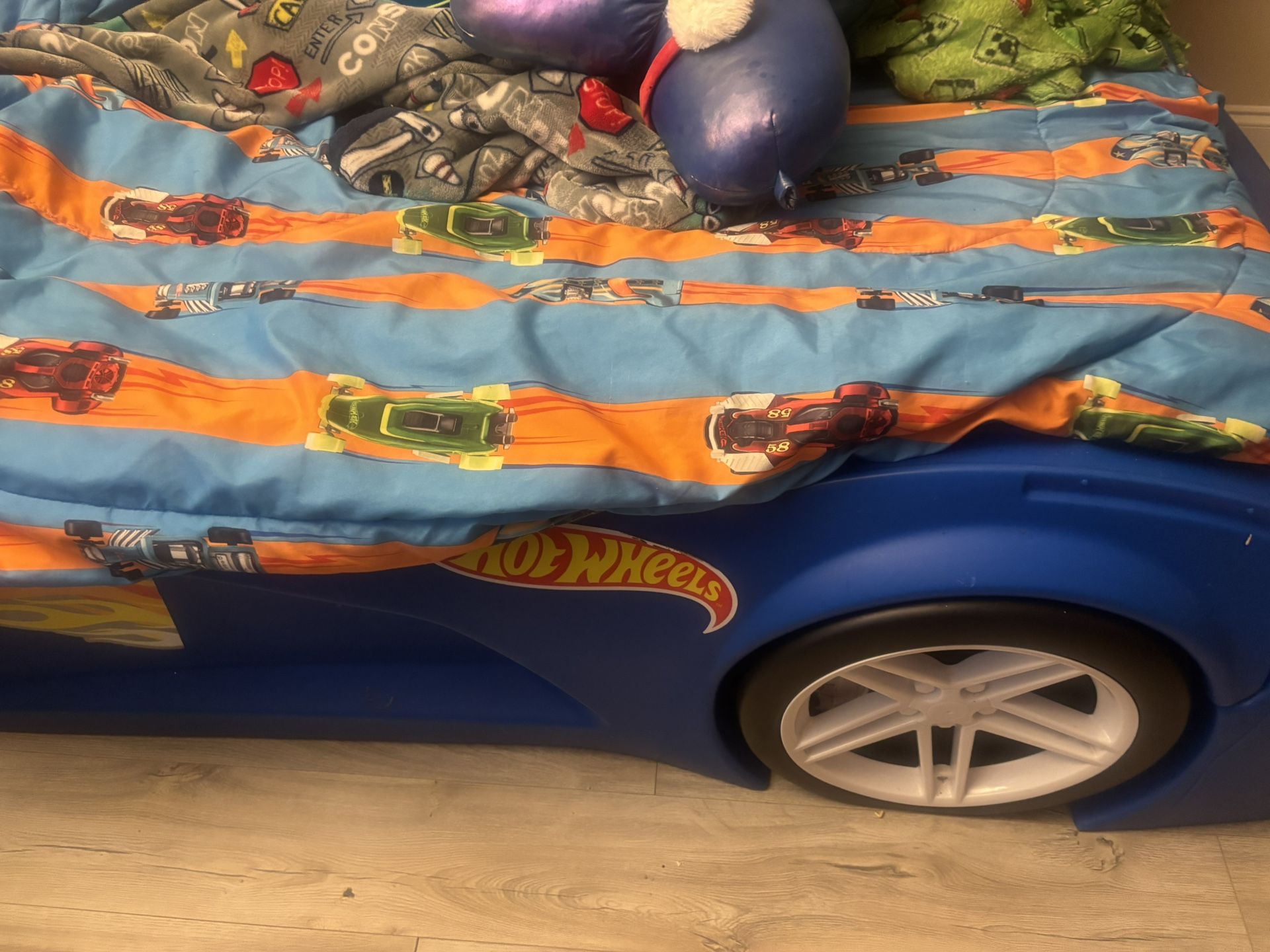 Hot Wheels, Toddler To Twin Bed