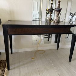 Hooker Furniture Writing Desk  48” Wide One Wide Drawer