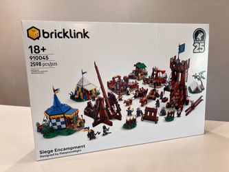 Lego Siege Encampment 910045 (Bricklink Designer Program)