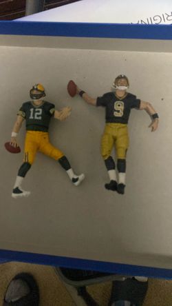 NFL Football Player Action Figures Set of 2
