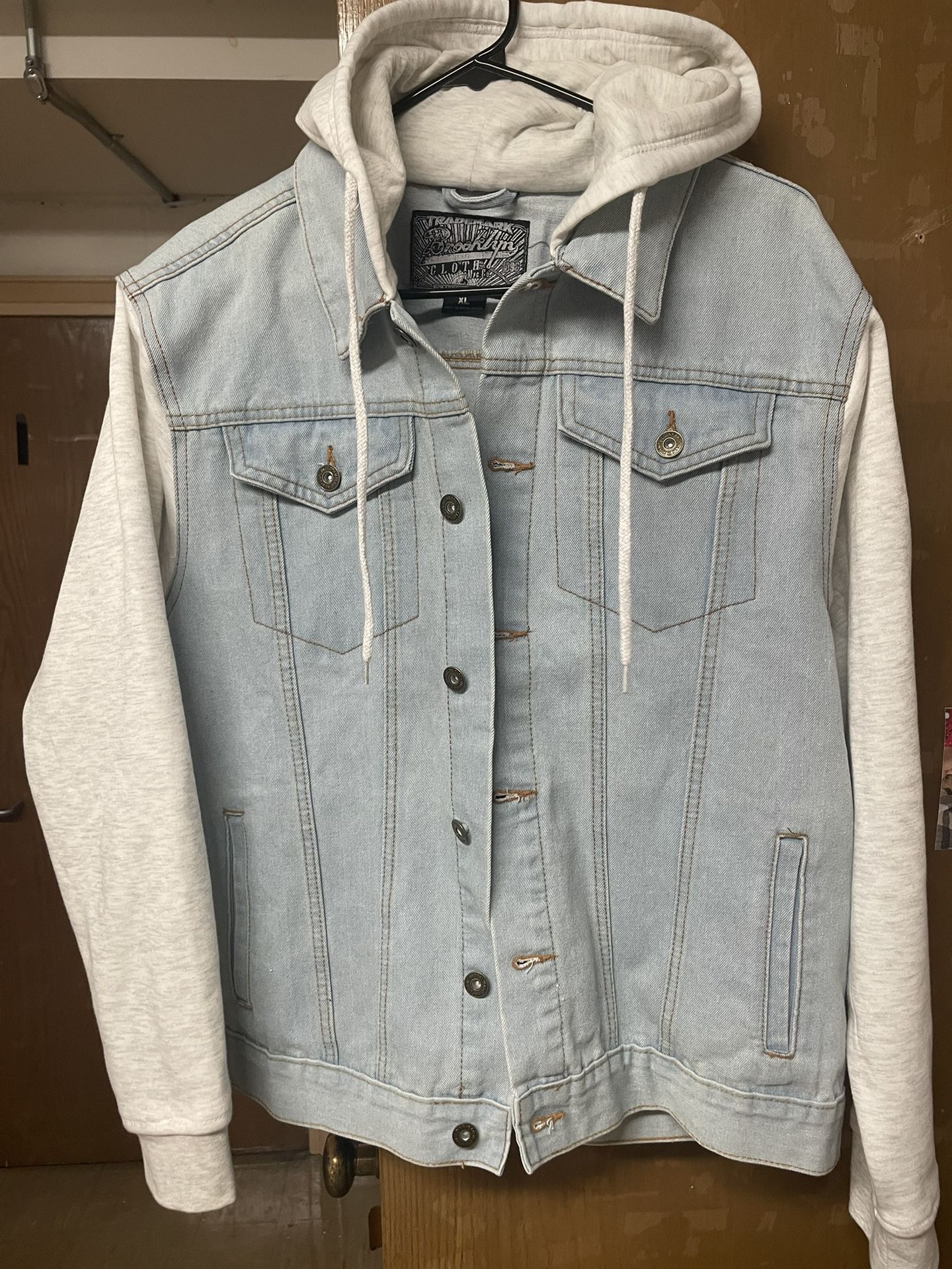 Hooded Jean Jacket