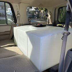 65 gallon low profile water tank